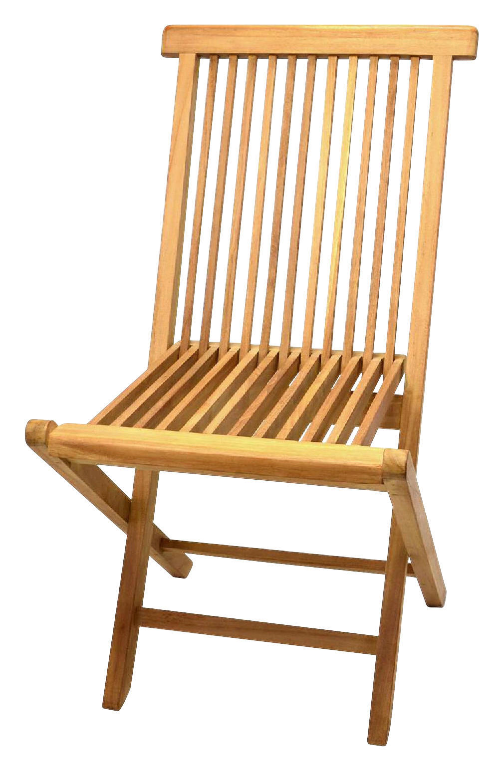 VCM Klappstuhl natur Holz B/H/T: ca. 46x89x69 cm Klappstuhl - natur (46,00/89,00/69,00cm) - VCM