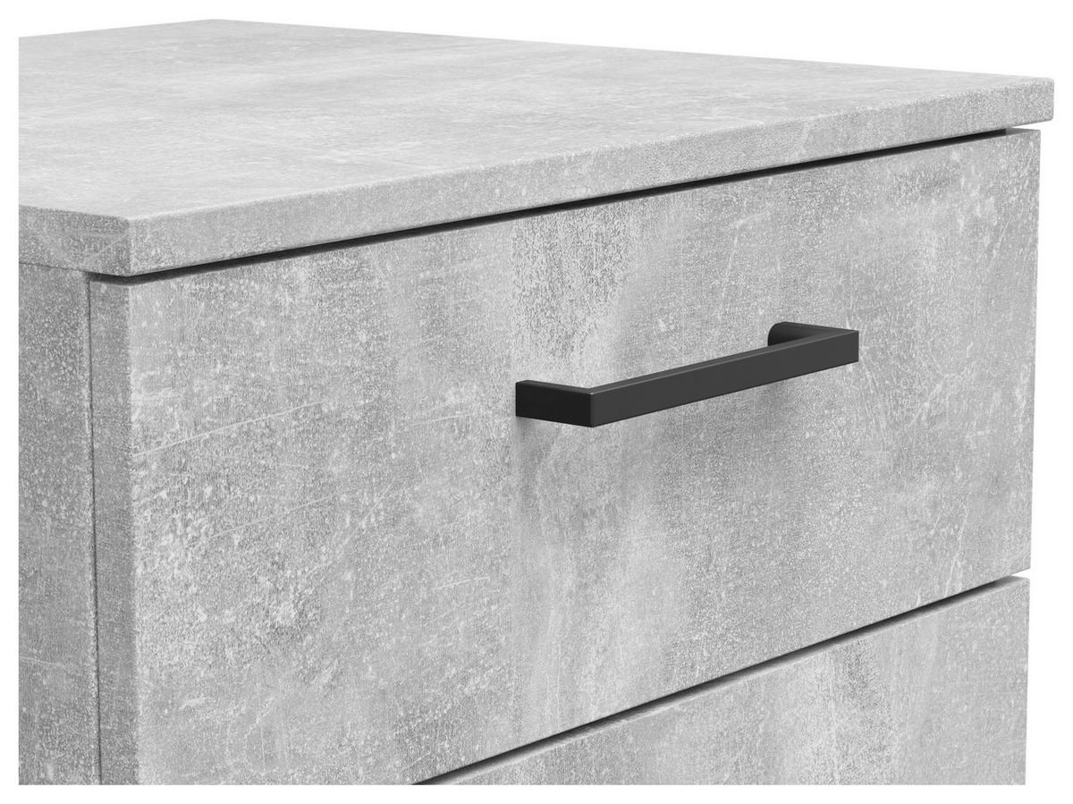 Kommode Multi-Stauraum Typ 14 Beton Optik B/H/T: ca. 45x83x40 cm Multi-Stauraum Typ 14 - Beton (45,00/83,00/40,00cm)