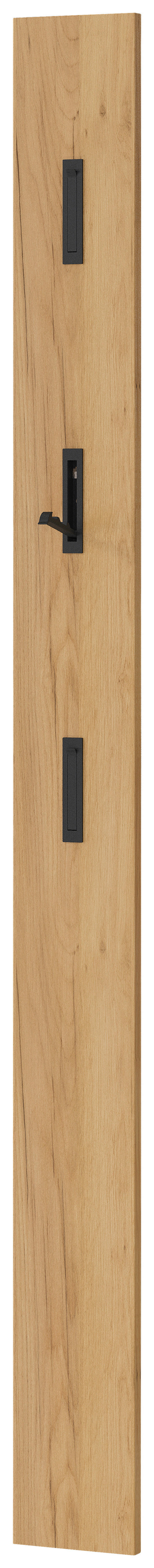 Garderobe 7939-629 B/H/T: ca. 140x200x22 cm 7939-629 - Eiche/grün (140,00/200,00/22,00cm) - Germania