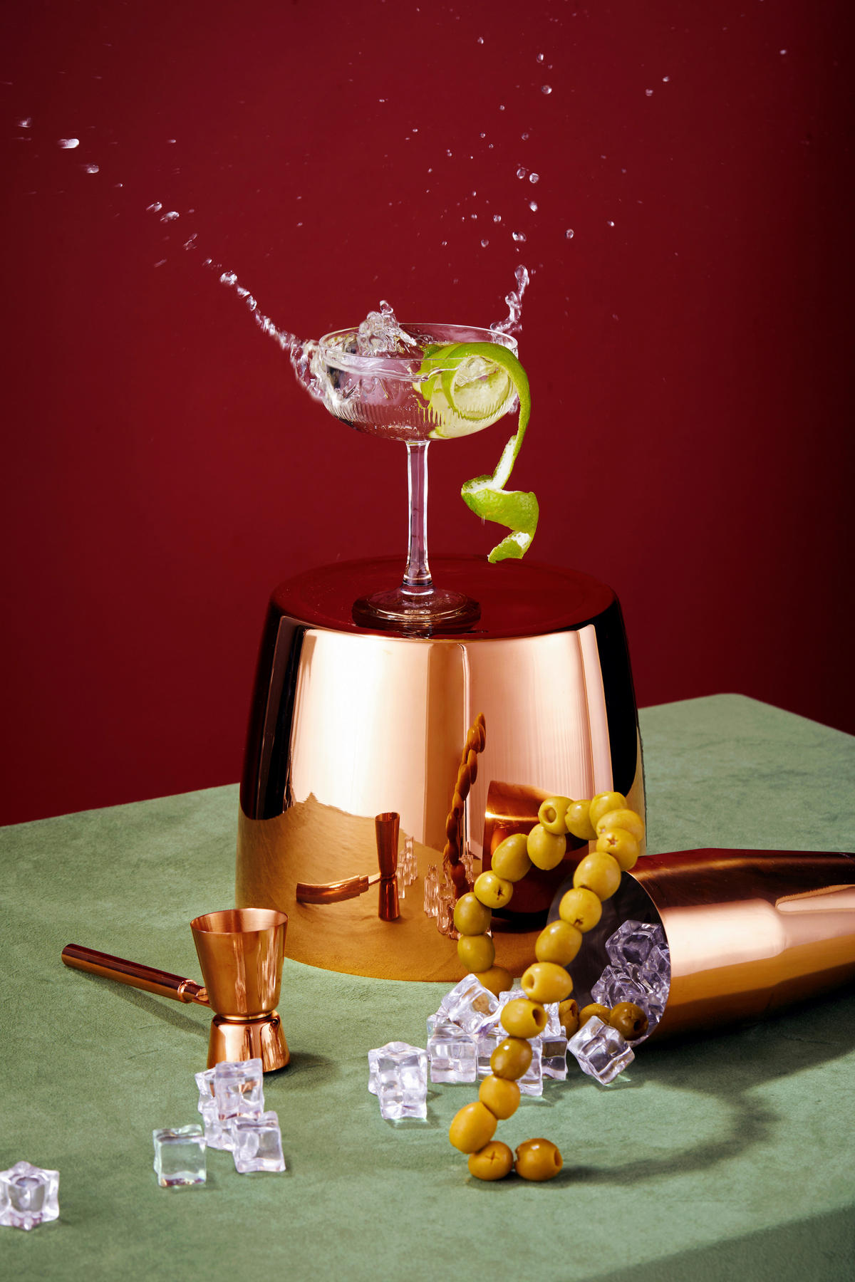 MASTERPRO Cocktail-Set THE DROP gold Edelstahl THE DROP - gold - MASTERPRO
