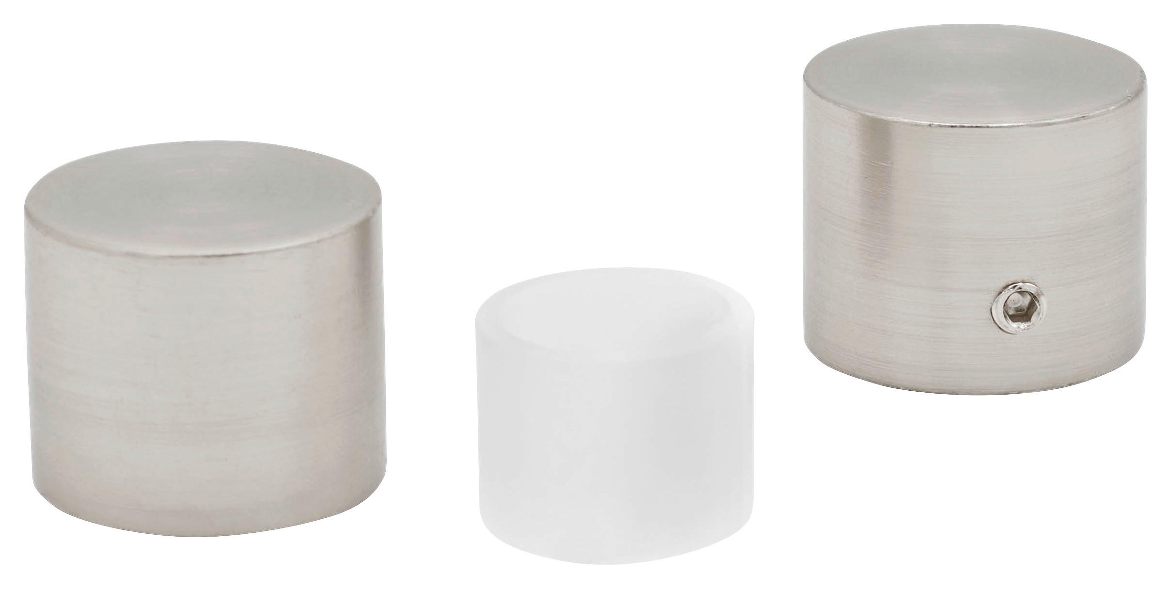 ondeco Endstück cap cap - Edelstahloptik - ondeco