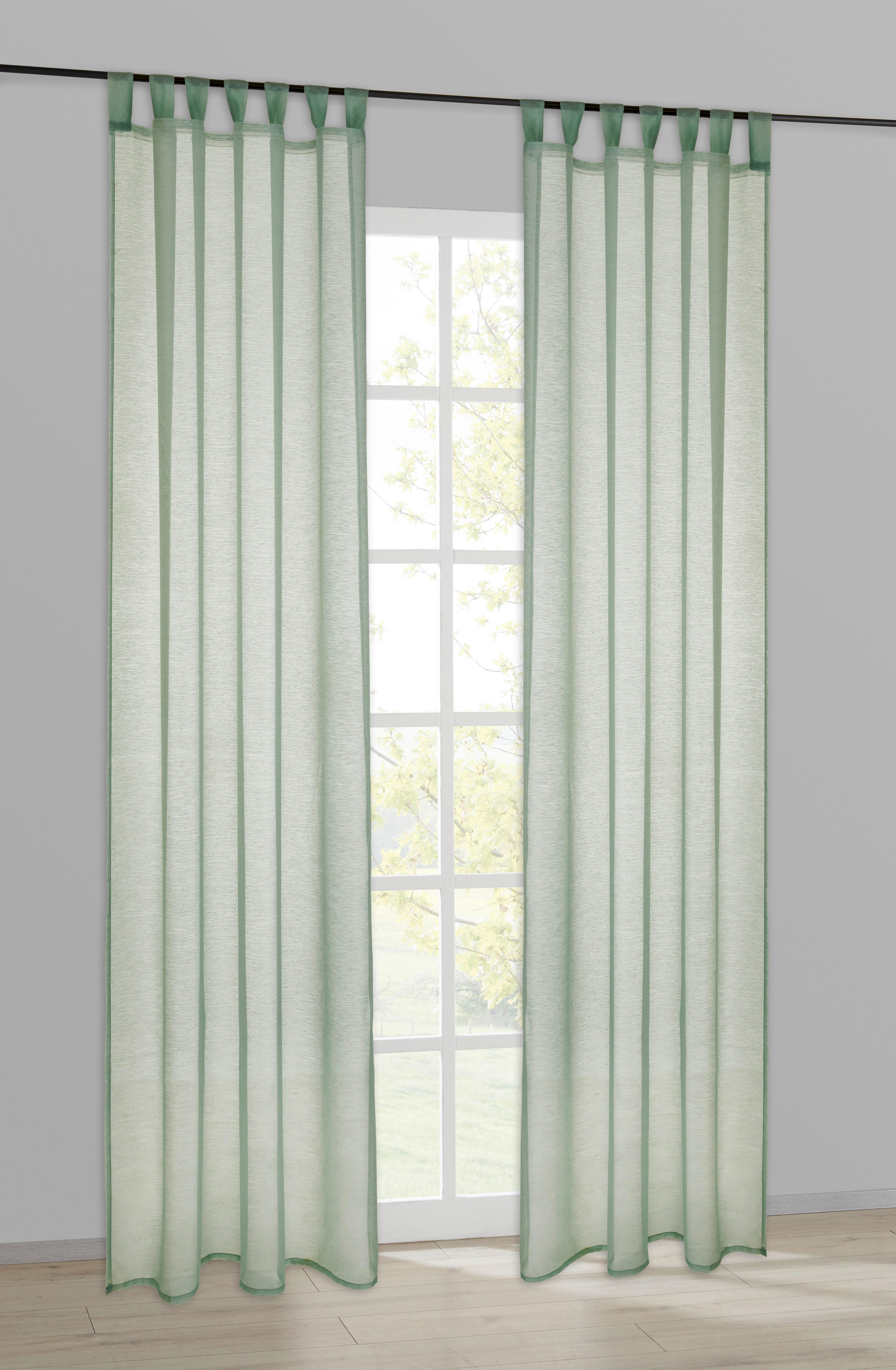 Kombivorhang Julia salbei B/L: ca. 135x235 cm Julia - salbei (135,00/235,00cm) - POCOline
