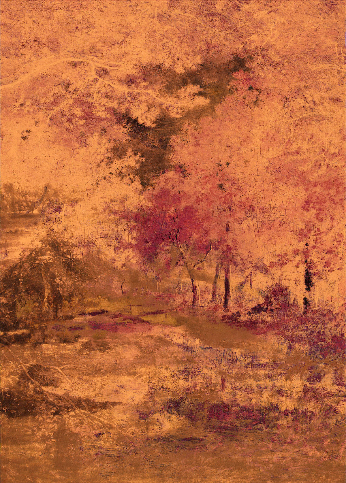 Komar Fototapete Autumna B/L: ca. 200x280 cm Autumna - (200,00/280,00cm) - Komar
