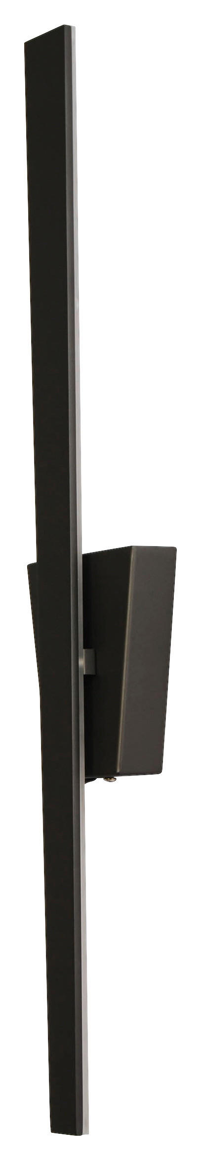 Näve Leuchten LED-Leuchten 1386722 schwarz Metall Kunststoff B/H/T: ca. 4,5x62x10 cm 1 Brennstellen Trevor - schwarz (4,50/62,00/10,00cm) - Näve Leuchten