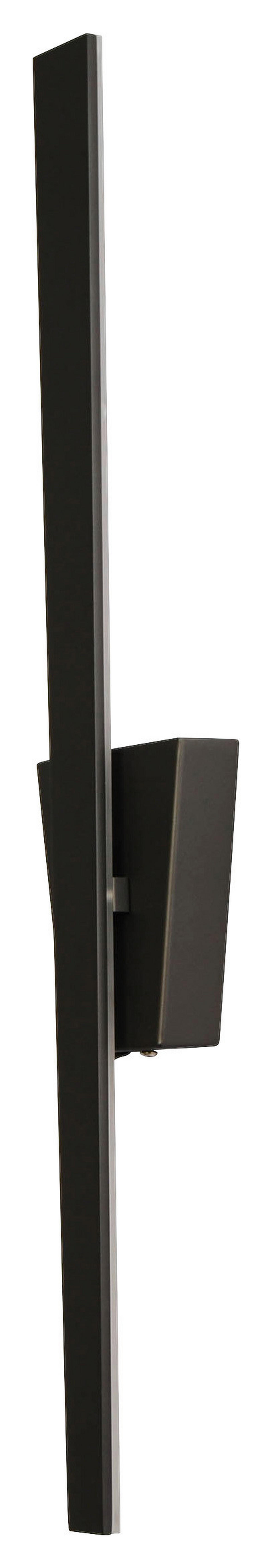 Näve Leuchten LED-Leuchten 1386722 schwarz Metall Kunststoff B/H/T: ca. 4,5x62x10 cm 1 Brennstellen Trevor - schwarz (4,50/62,00/10,00cm) - Näve Leuchten