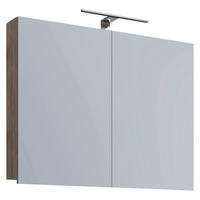 Spiegelschrank Badinos Eiche Sonoma Nachbildung B/H/T: ca. 60x42x12 cm Badinos - Eiche (60,00/42,00/12,00cm) - VCM Möbel
