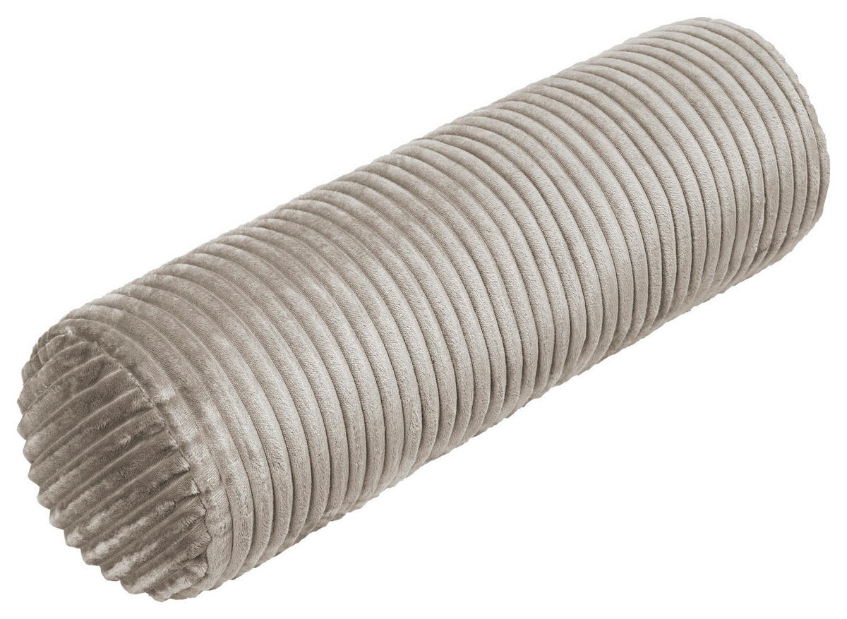 Nackenrolle Nackenrolle_Cordoptik kitt - kitt (22,00cm)