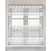 Scheibengardine Juist grau B/L: ca. 140x45 cm Juist - grau (140,00/45,00cm) - POCOline