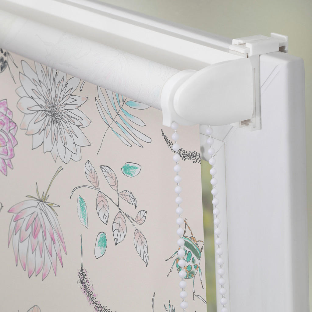 Thumbnail - Rollo Mx Bohemian Garden bunt B/L: ca. 80x150 cm