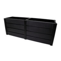 KHW Hochbeet Demeter XL anthrazit Kunststoff B/H/T: ca. 158x61x44 cm Demeter XL - anthrazit (158,00/61,00/44,00cm) - KHW