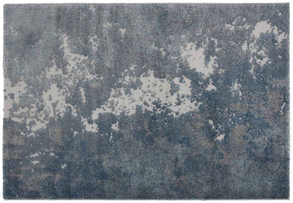 Teppich Mumbai grau B/L: ca. 80x150 cm Mumbai - blau/grau (80,00/150,00cm)