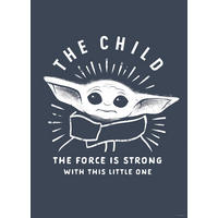 Komar Poster Mandalorian The Child Iconic Disney B/L: ca. 50x70 cm Mandalorian The Child Iconic - (50,00/70,00cm) - Komar
