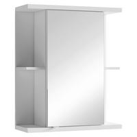 Spiegelschrank NEBRASKA weiß B/H/T: ca. 60x70x25 cm NEBRASKA - weiß (60,00/70,00/25,00cm) - byLIVING