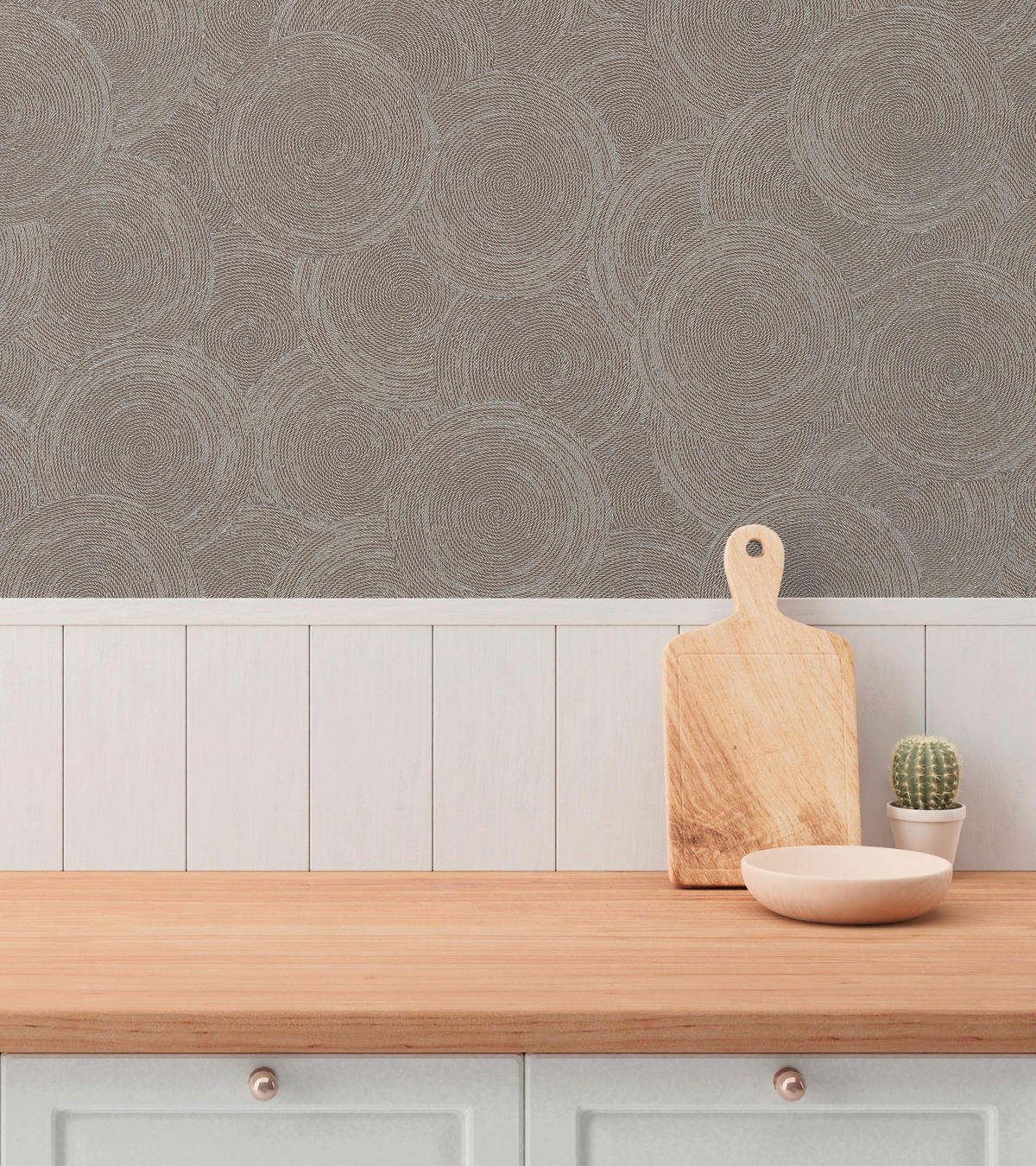 A.S.Création Vliestapete grau braun beige B/H/D: ca. 53x1005x8,8 cm Vliestapete - beige/braun (8,80/1005,00cm) - A.S.Creation