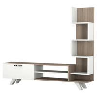 Wohnwand Ceren weiß Cordoba B/H/T: ca. 148x121x29 cm Ceren - Cordoba/weiß (148,00/121,00/29,00cm) - moebel17