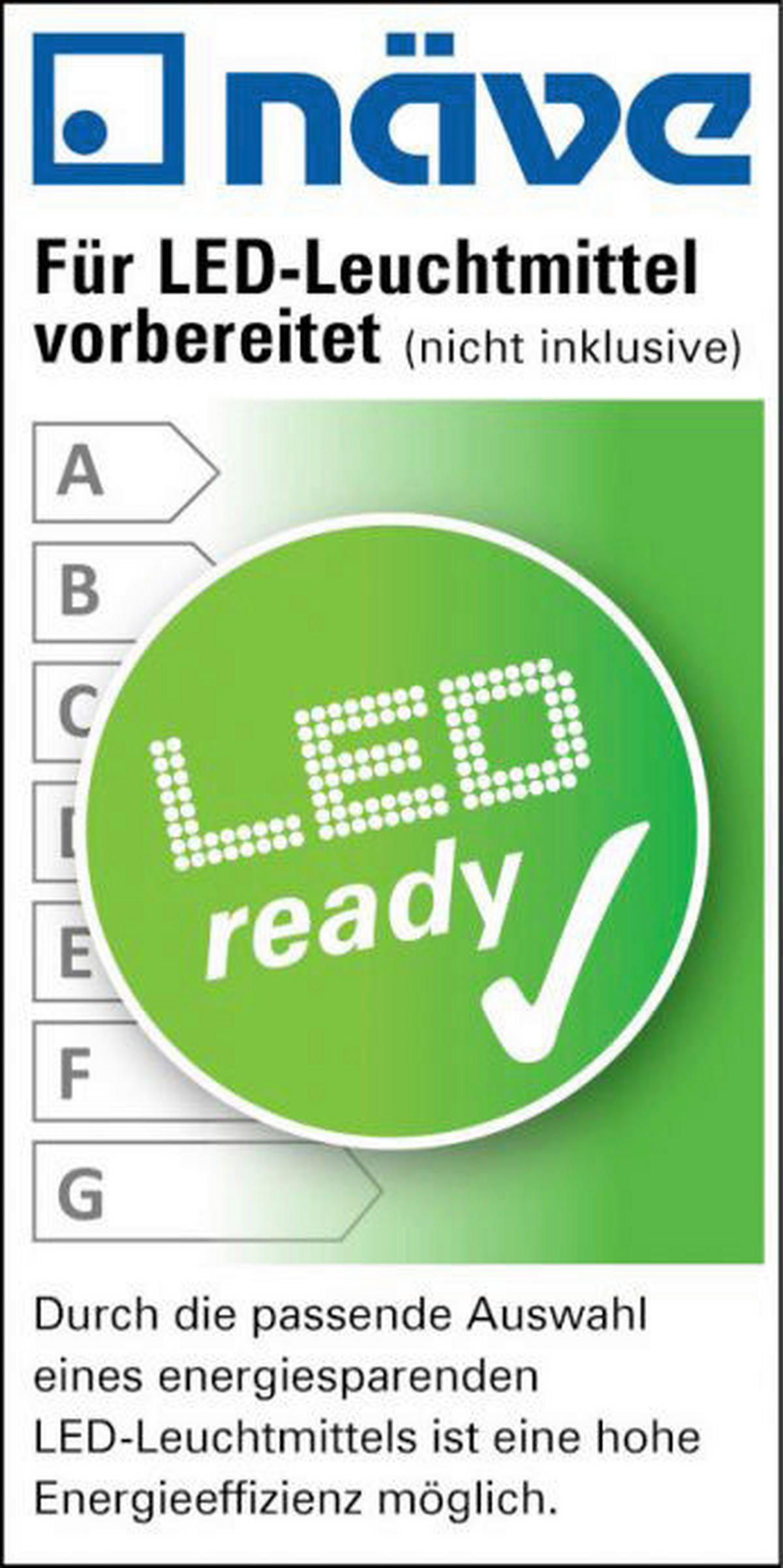Näve Leuchten LED-Normallampe NV4106804 4er Pack E27 LED-Normallampe 4er-Set - (6,40/14,60cm) - Näve Leuchten