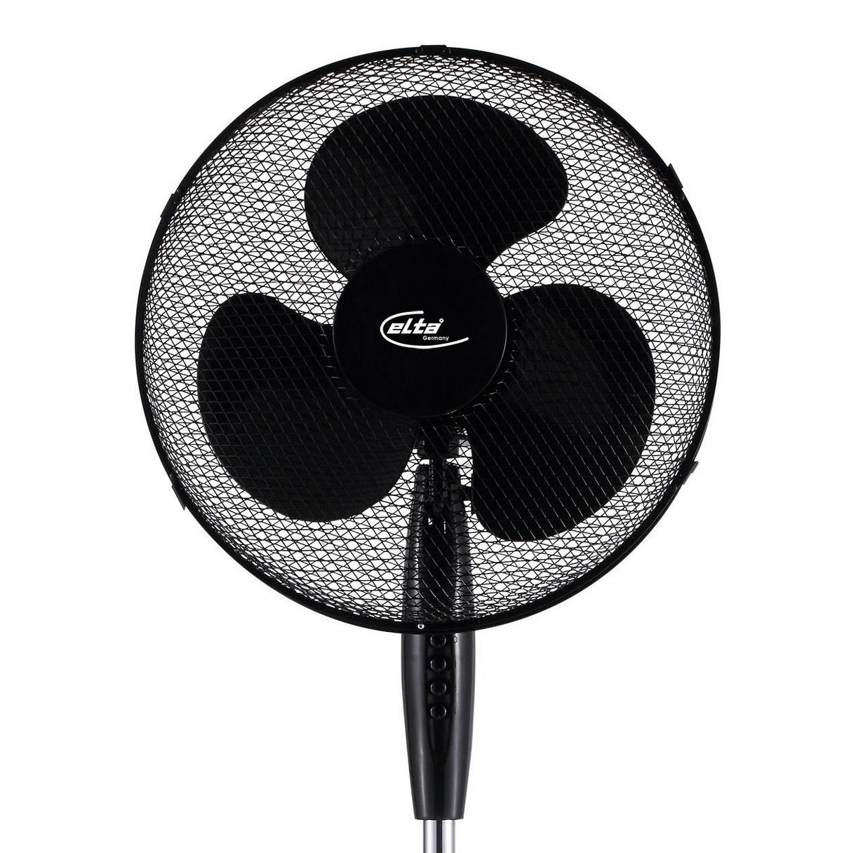 Elta Standventilator SVT-40.5 schwarz Metall Kunststoff D: ca. 40 cm Standventilator_Elta SVT-40.5 - schwarz (40,00cm) - Elta