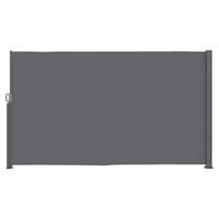 Outsunny Seitenmarkise dunkelgrau Aluminium B/H/L: ca. 1x180x300 cm Seitenmarkise - dunkelgrau (300,00/1,00/180,00cm) - Outsunny