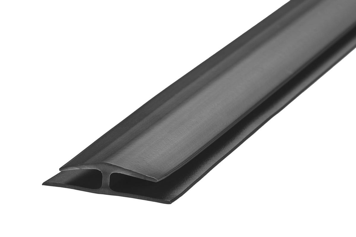 Einschubprofil schwarz B/L: ca. 3,2x100 cm pro Stück Einschubprofil 32x1000 Weich-PVC bs - schwarz (3,20/100,00cm)