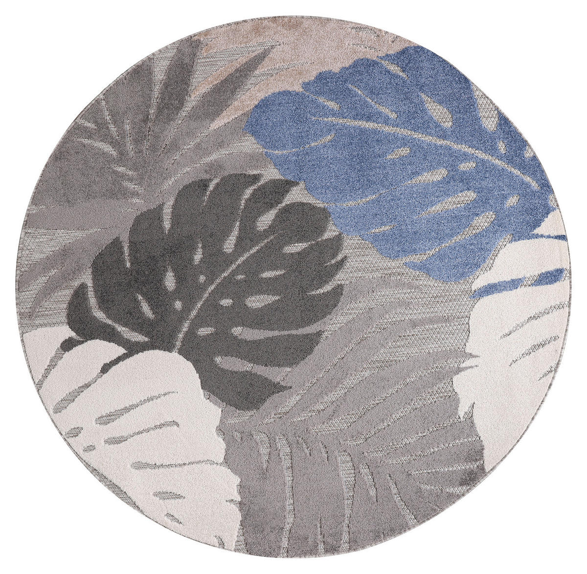 Sanat Outdoorteppich FLORAL beige B/L: ca. 150x150 cm FLORAL - beige (150,00/150,00cm) - Sanat