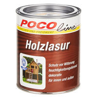 POCOline Acryl Holzlasur farblos seidenglänzend ca. 0,75 l Holzlasur_Acryl 750ml - farblos (750ml) - POCOline