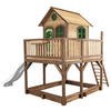 AXI Spielhaus Liam braun B/H/L: ca. 377x291x255 cm Liam - braun/weiß (255,00/377,00/291,00cm) - AXI