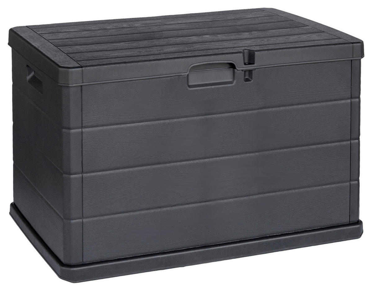 ProGarden Aufbewahrungsbox Beta anthrazit Kunststoff B/H/L: ca. 55x52x78 cm Beta - anthrazit (78,00/55,00/52,00cm) - ProGarden