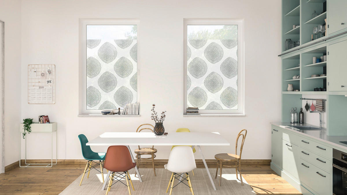 LICHTBLICK Fensterfolie Streifen grau weiß B/L: ca. 100x100 cm ▷ online bei  POCO kaufen