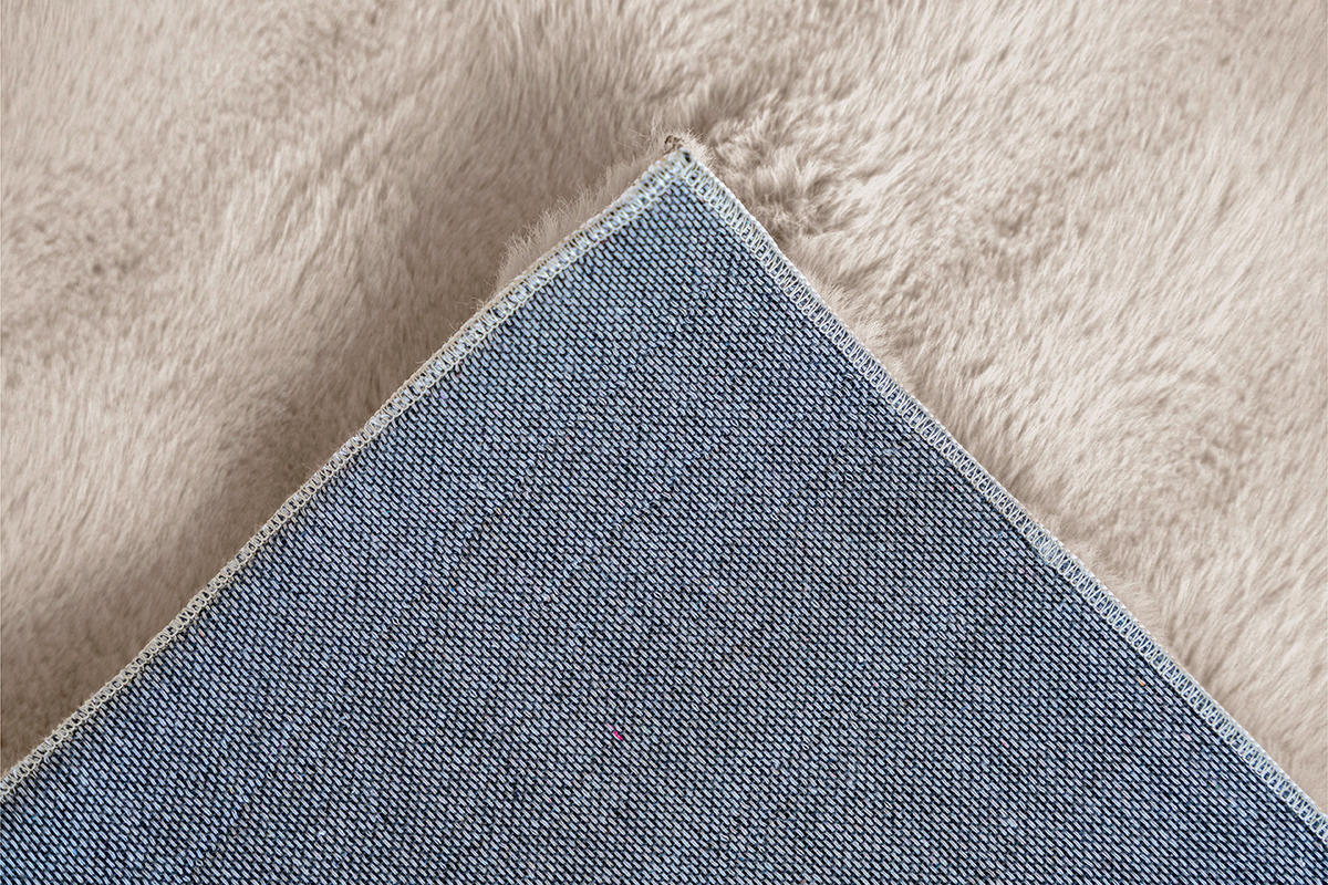 Padiro Hochflorteppich Hailey 125 beige B/H/L: ca. 120x3x160 cm Hailey 125 - beige (160,00/120,00/3,00cm) - Padiro
