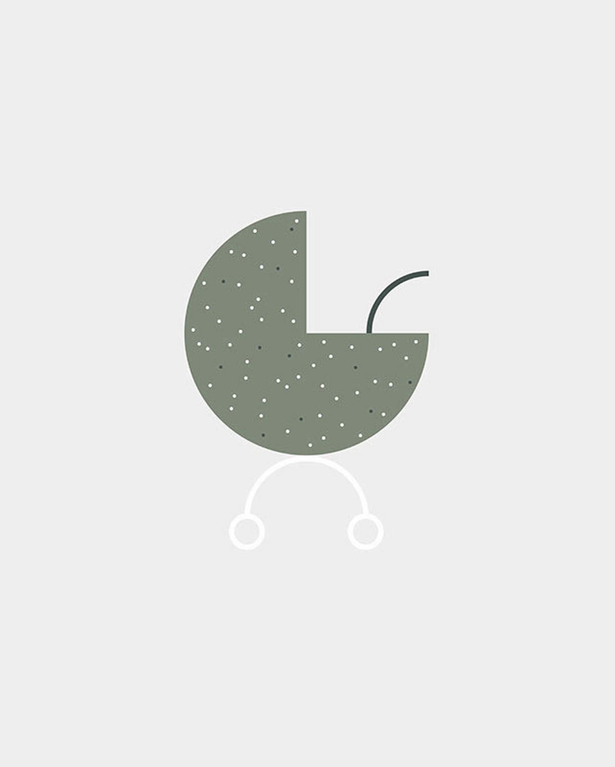 Komar Poster Baby Hello World Baby Hello World - (40,00/50,00cm) - Komar