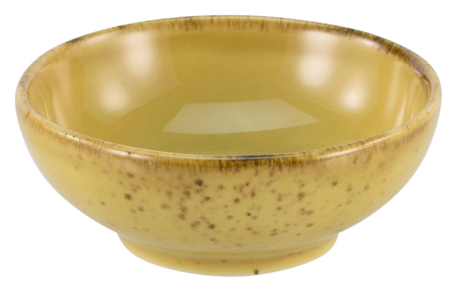 CreaTable Schalen-Set NATURE COLLECTION curry Steinzeug D: ca. 11,5 cm NATURE COLLECTION - curry (11,50cm) - CreaTable