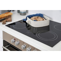 Respekta Küchenblock Amanda schwarz Hochglanz B/H/T: ca. 250x200x60 cm Amanda - weiß/schwarz (250,00/200,00/60,00cm) - Respekta