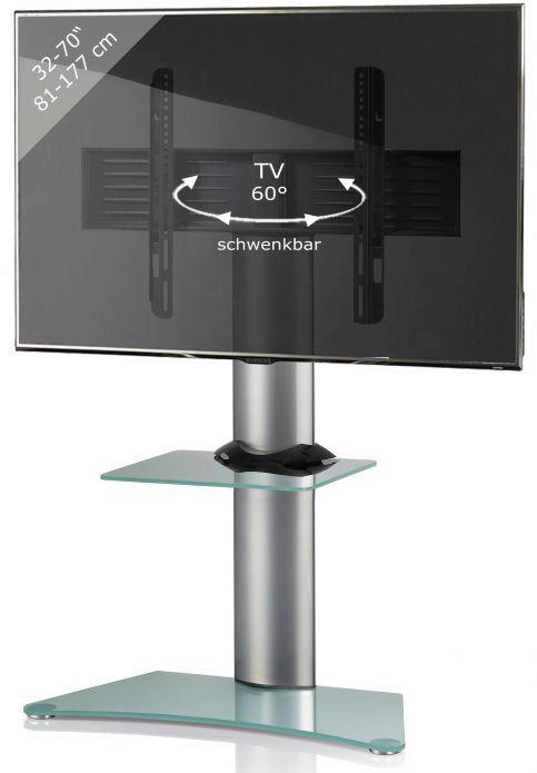 VCM TV-Standfuß TV-Standfuß TV-Standfuß "'Zental" - (80,00/117,00/40,00cm) - VCM