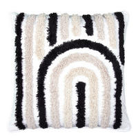Dekokissen Dekokissen_Zen 45x45cm creme/schw. - creme/schwarz (45,00/45,00cm)