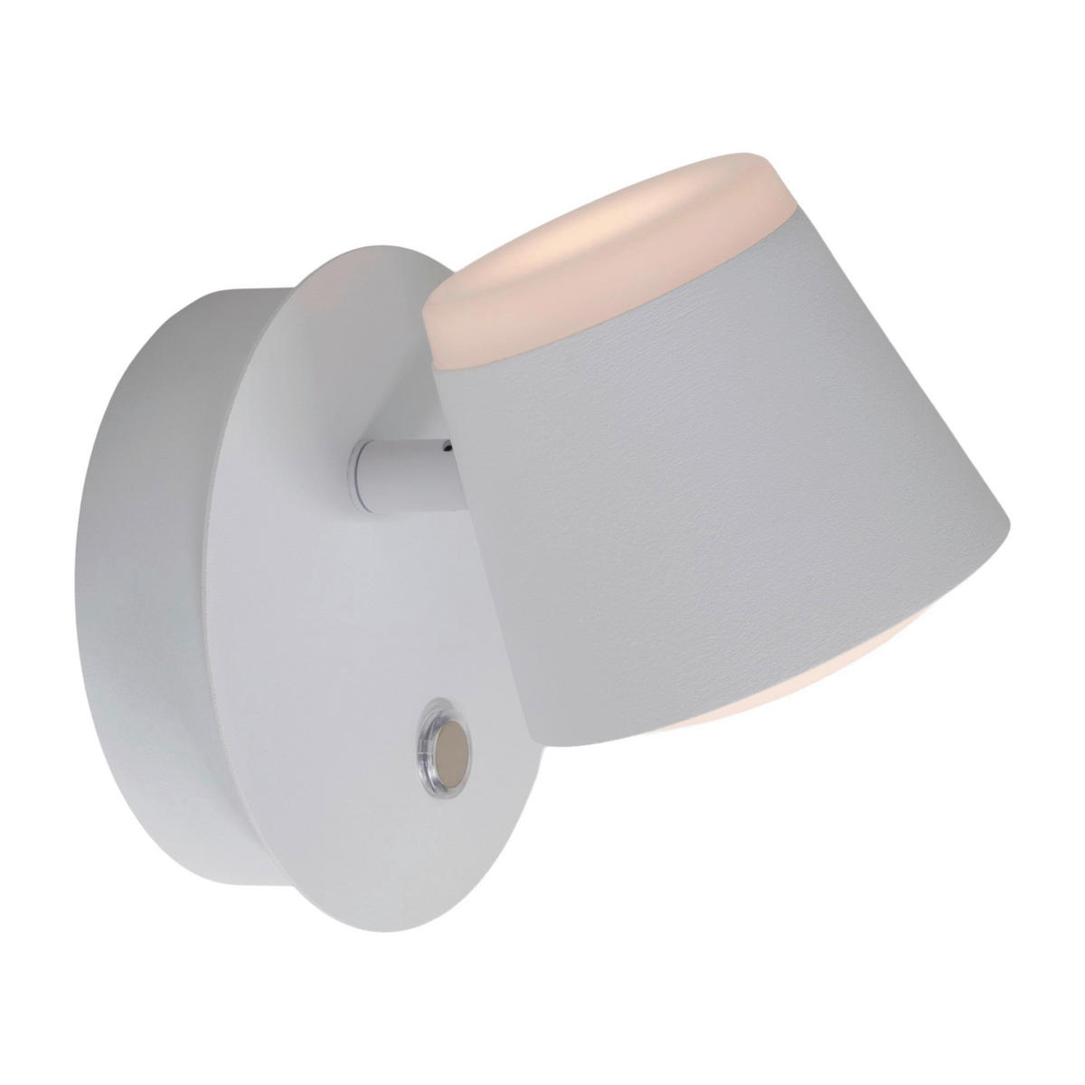Näve Leuchten LED-Wandleuchte weiß Metall Kunststoff B/H/T: ca. 12x12x14,5 cm TONDO - weiß (12,00/12,00/14,50cm) - Näve Leuchten