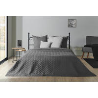 Tagesdecke Tagesdecke_Zopfmuster grau - grau (220,00/240,00cm)