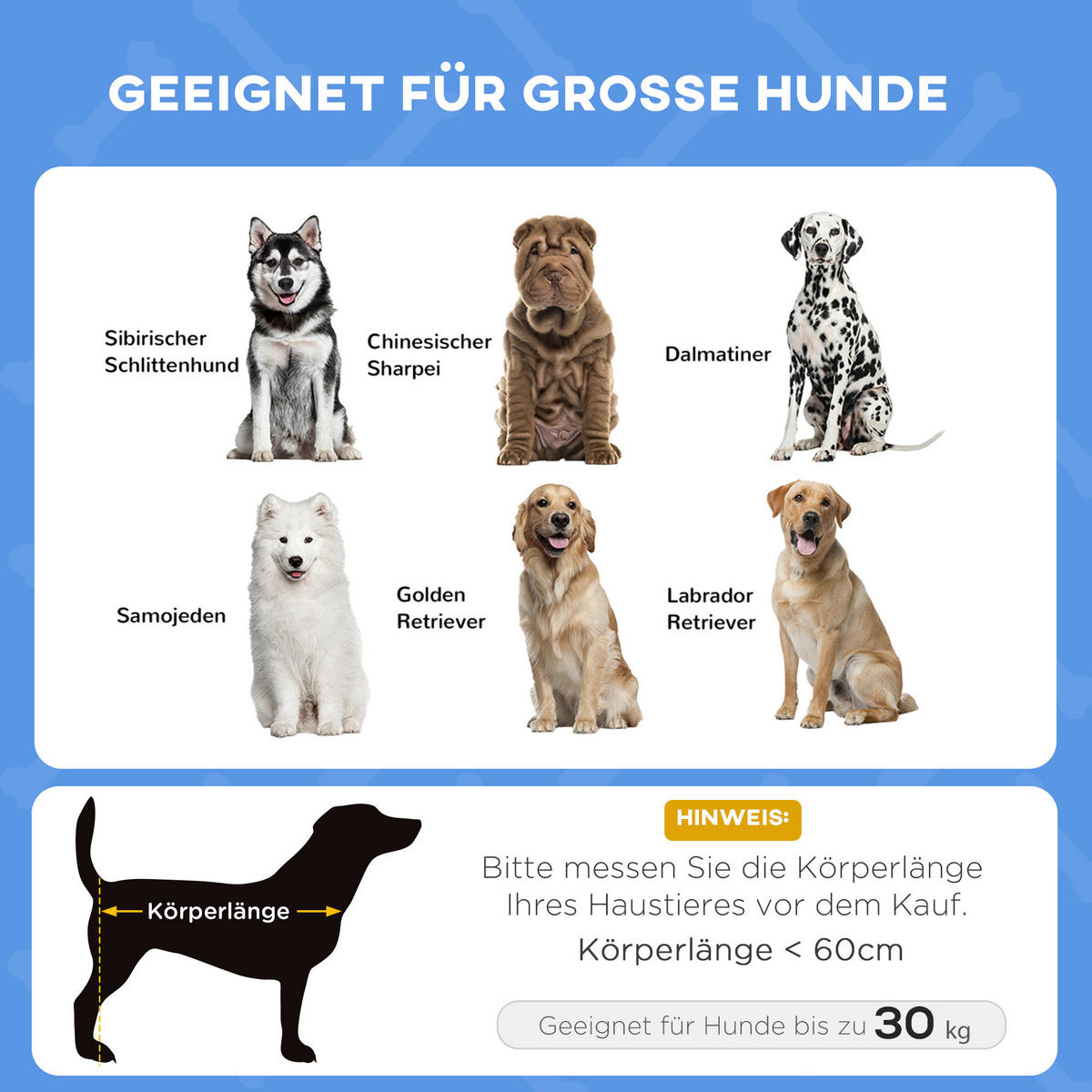 PawHut Hunde-Zubehör schwarz Polyester B/H/L: ca. 76x92x90 cm Hundebett - schwarz/dunkelblau (90,00/76,00/92,00cm) - PawHut