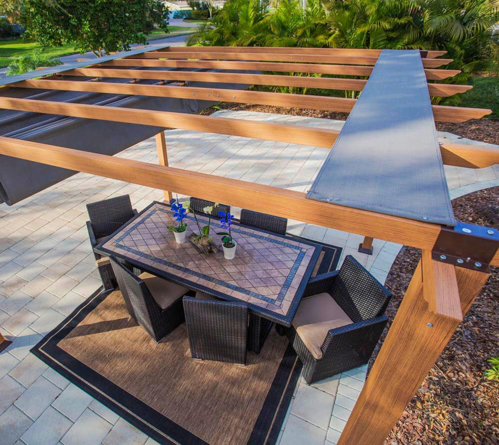 Paragon Outdoor Pavillon Florida hellbra...