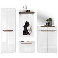 Wandspiegel Turin weiß B/H/T: ca. 80x70x2 cm Turin - weiß (80,00/70,00/2,00cm)