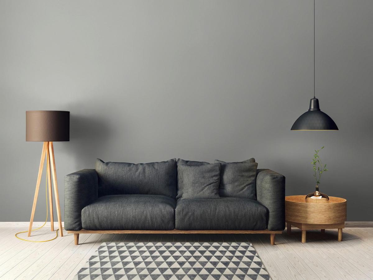 A.S.Creation Vliestapete Best of Vlies Uni grau B/L: ca. 53x1005 cm Best of Vlies - grau (53,00/1005,00cm) - A.S.Creation