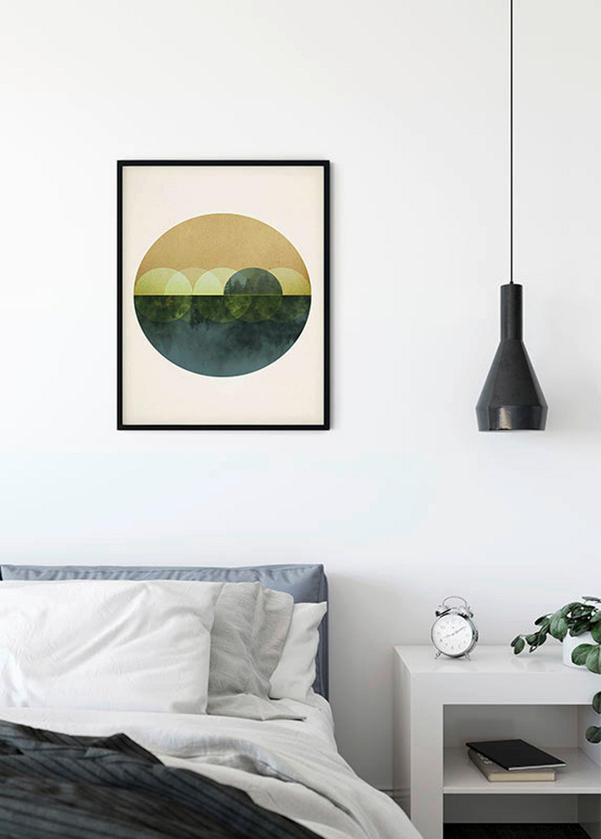 Komar Poster Mirrors Abstrakt B/L: ca. 40x50 cm Mirrors - (40,00/50,00cm) - Komar