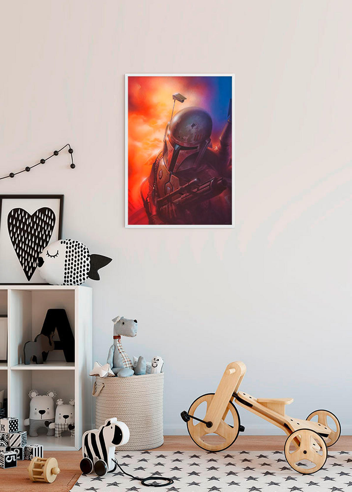 Komar Poster Star Wars Classic Mandalorian Star Wars - Imperial Force B/L: ca. 50x70 cm Star Wars Classic Mandalorian - (50,00/70,00cm) - Komar