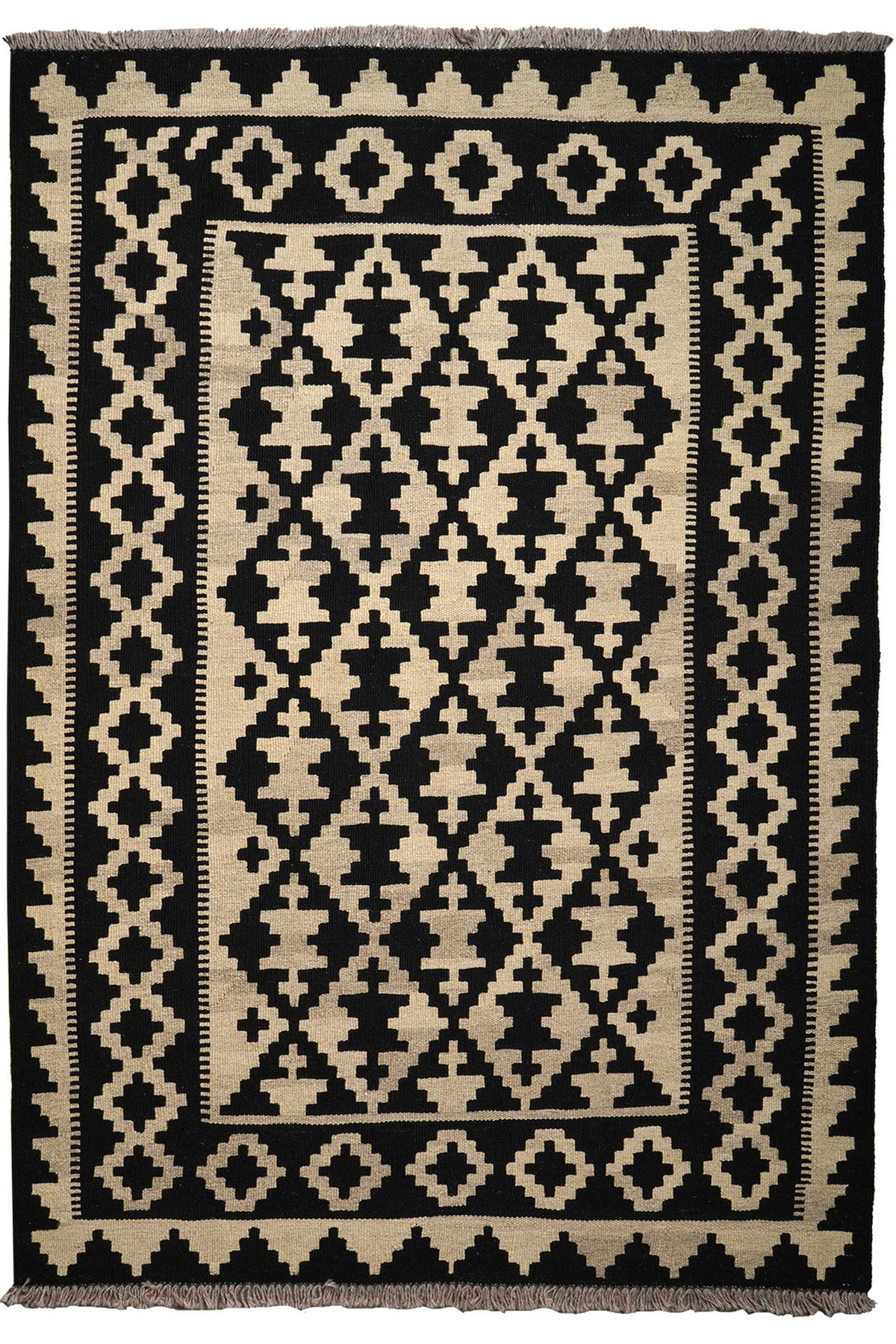 Teppich multicolor B/L: ca. 126x177 cm Teppich Kelim Gashgai - multicolor (126,00/177,00cm)