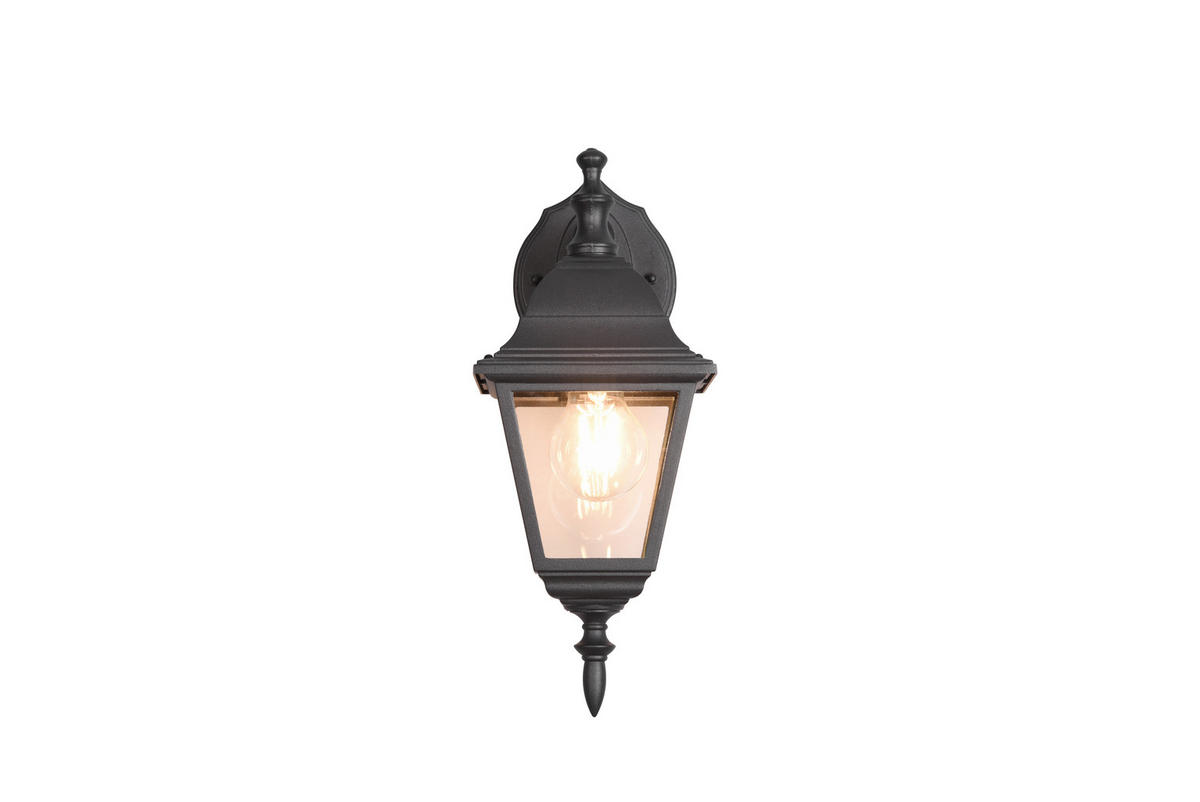 Außen-Wandleuchte Livenza 205767132 schwarz B/H/T: ca. 14x34x19 cm Livenza - schwarz (14,00/34,00/19,00cm) - Trio