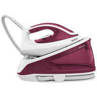 Tefal Dampfbügelstation SV6110E0 weiß rot Kunststoff B/H/T: ca. 21x29x39 cm Dampfbügelstation_Tefal_SV6110 - weiß/rot (21,00/29,00/39,00cm) - Tefal