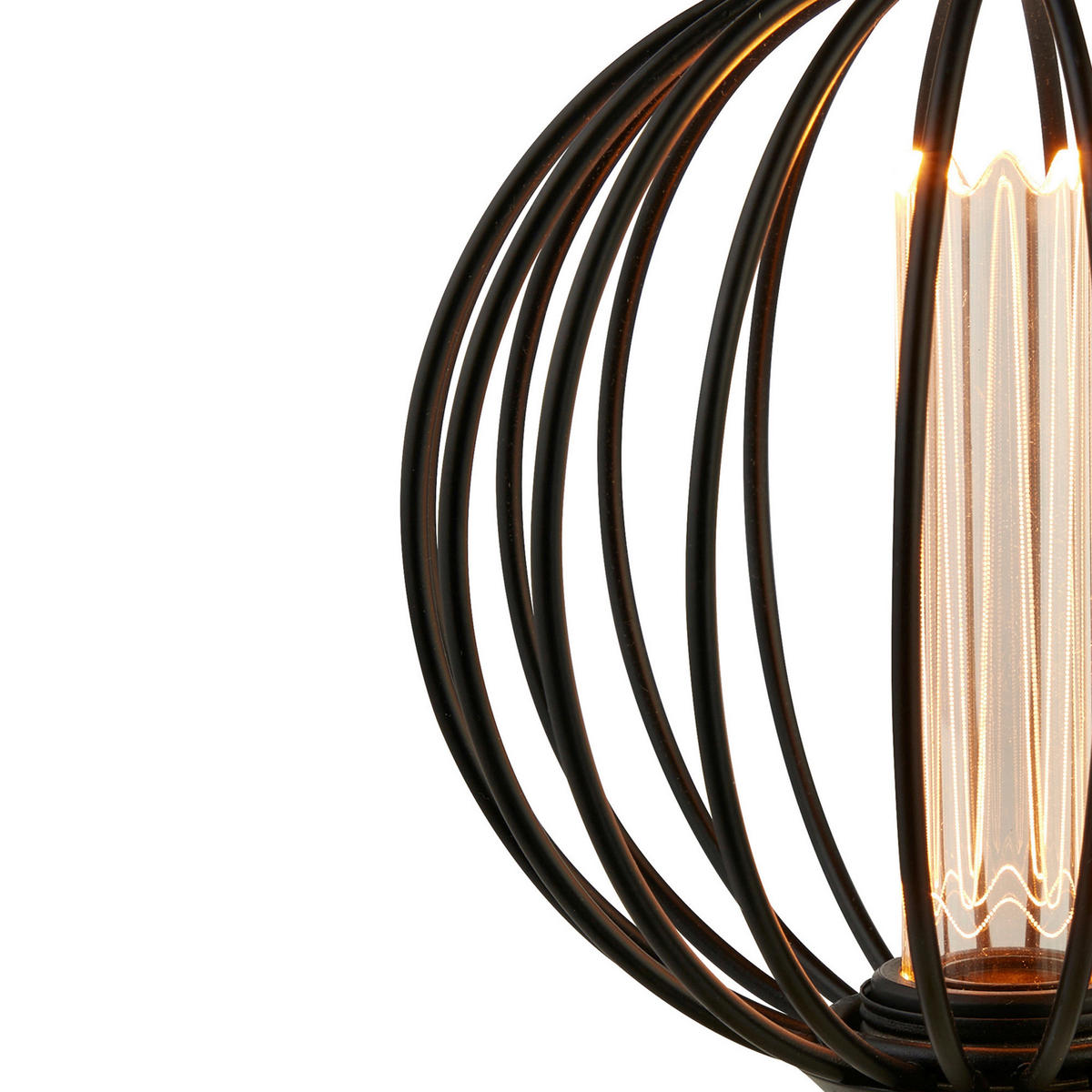 Searchlight Leuchtmittel E27 Globe - schwarz (12,50/12,50/16,00cm) - Searchlight