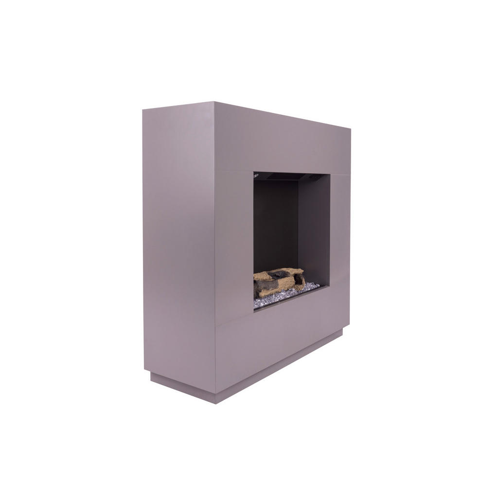 Thumbnail - BHP Elektrischer-Kamin ESKE BG00752-14 dunkelgrau MDF B/H/T: ca. 80x76x26 cm ca. 1500 W