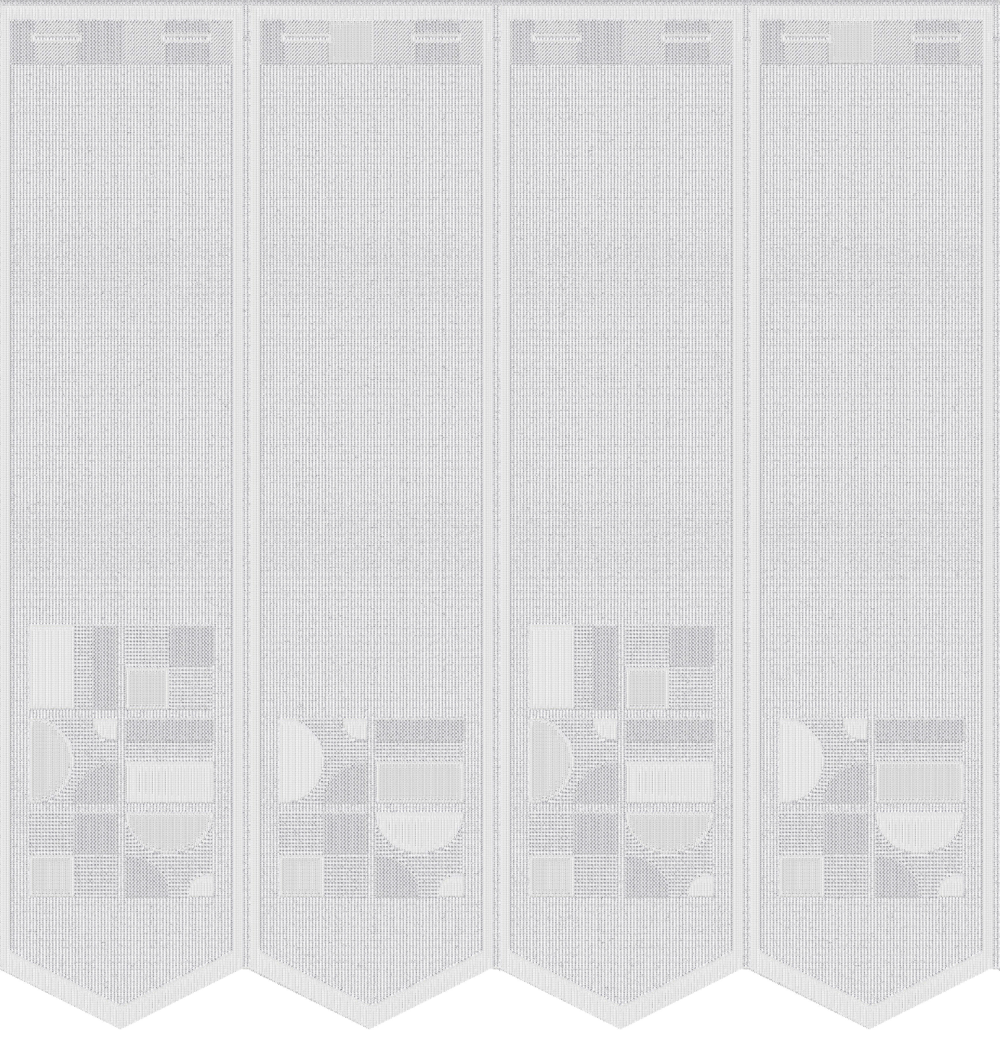 Sensation Scheibengardine sortiert B/L: ca. 150x60 cm Scheibengardine - weiß/sortiert (150,00/60,00cm) - Sensation