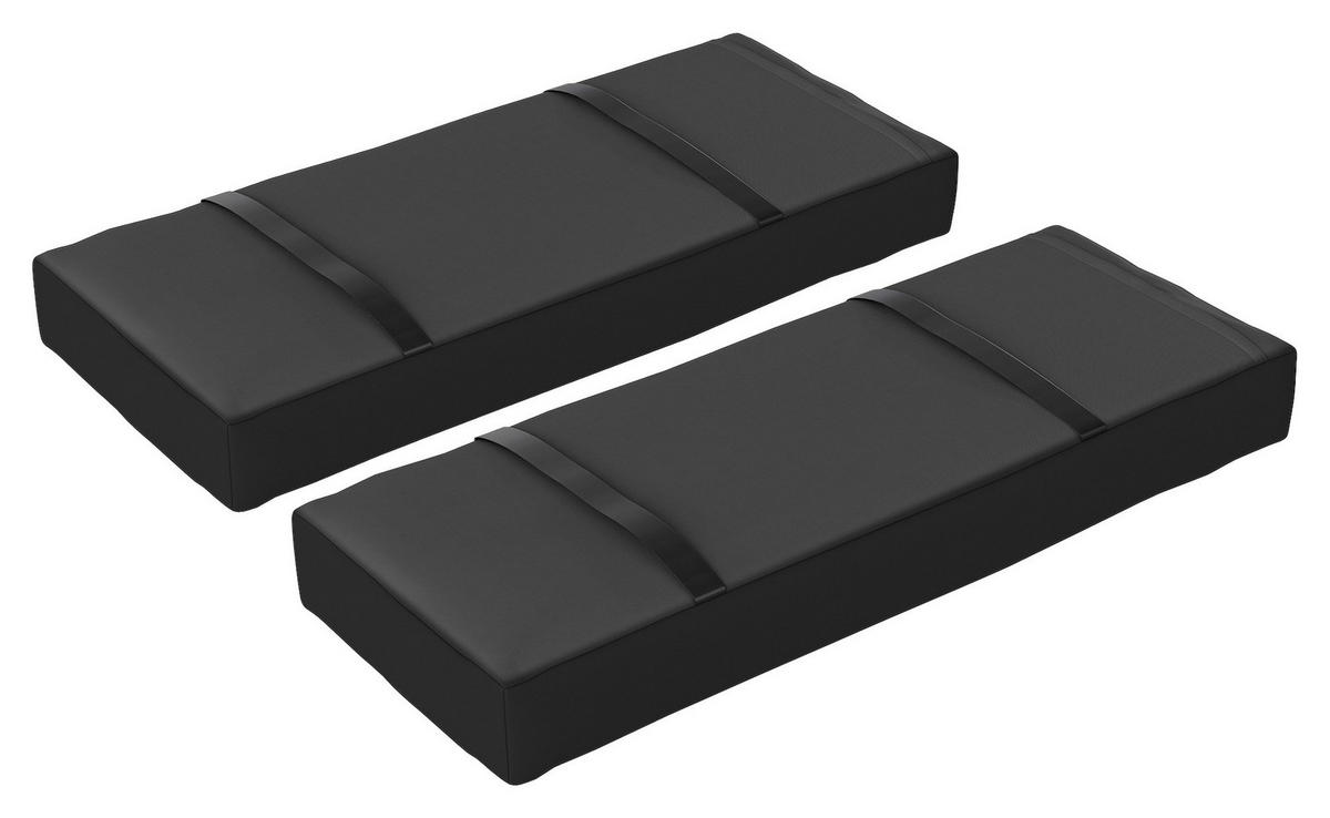 Outsunny Sandsack 2er Set schwarz Stoff B/H/L: ca. 30x11x76 cm Sandsack 2er Set - schwarz (76,00/30,00/11,00cm) - Outsunny