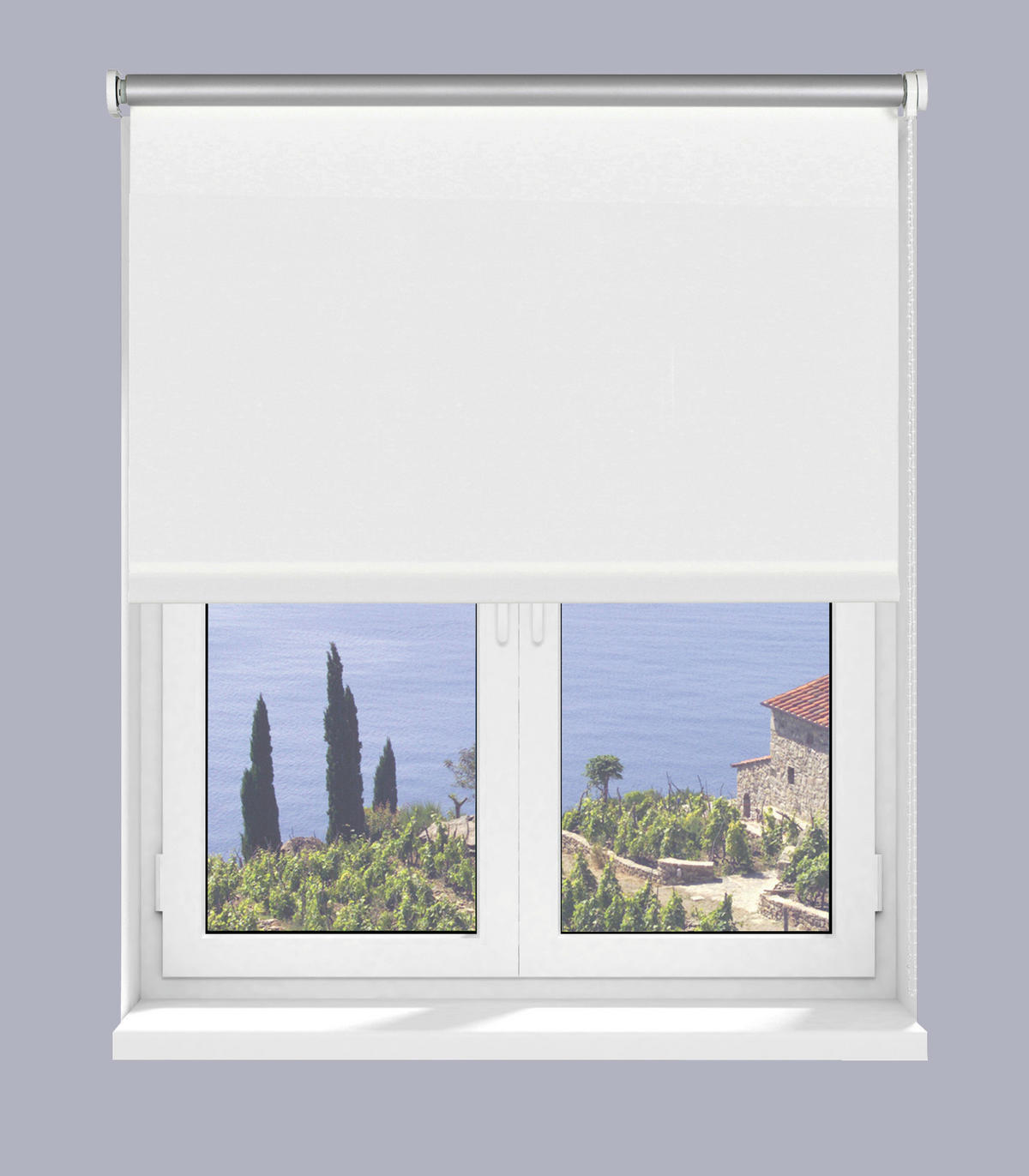 Thermo Seitenzugrollo Verdunklungsqualität weiß B/L: ca. 202x175 cm Rollo-Thermo-VD_mit_Seitenzug - weiß (202,00/175,00cm) - Boviva